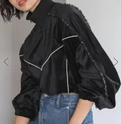 PAGEBOY ハーフZIPベロアトラックジャケットのサムネイル