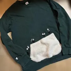 グラニフ　トレーナー　パンダ　L