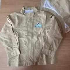 キッズジャケット130cmベージュ　春秋用