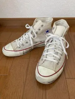 コンバース　オールスター　生成り　USA製 8 1/2