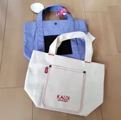 KALDI トートバッグ 2個セット