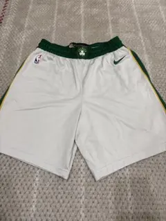 Nike ボストン・セルティックス バスケパンツ 38 グリーン ホワイト