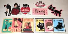 キヨくじ　キヨ猫ステッカー　コンプセット
