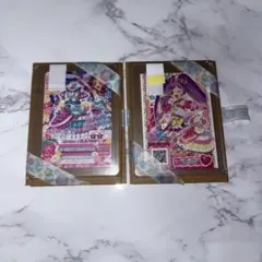 アイカツプリパラ 入場者特典 大空あかり 真中らぁら