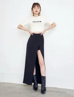 ダーリッチ ストレートスリットスカート