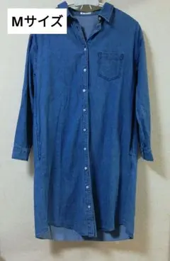 ♡美品♡　レディース　デニムワンピース　膝丈　Mサイズ　ハニーズ　シネマクラブ