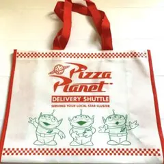 トイストーリーポリバッグ トートバッグ ピザプラネット ディズニー