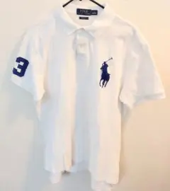 ラルフローレン　ポロシャツ　シャツ　Lサイズ