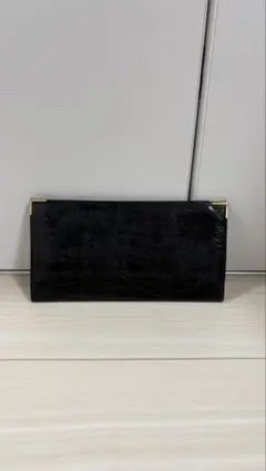 dunhill 長財布 ブラック レザー ゴールド金具のサムネイル