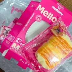 メロジョイ スクイーズ ダブルブレッド スノークラウド もちもちもち