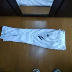 ミズノ　白スラックス　L
