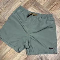 グラミチ　ポリエステルショートパンツ　カーキ　サイズXL