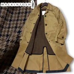 元値20万以上 マッキントッシュ ロロピアーナ ゴム引き ステンカラー