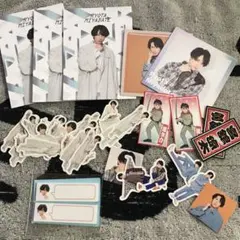 【未使用】SnowMan 宮舘涼太 フレークシール メモ帳 千社札シール セット