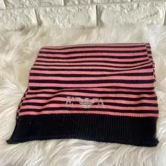 EMPORIO ARMANI エンポリオアルマーニ　ボーダー　 マフラーのサムネイル