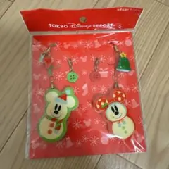 東京ディズニーリゾート ミッキー ミニー 雪だるま携帯電話クリーナー