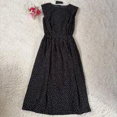 新品URBAN RESEARCH DOORSドットウエストマークワンピース M