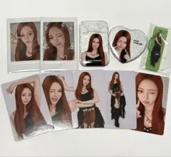 LE SSERAFIM ユンジン 東京ドーム 缶バッジ トレカセット