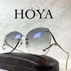 美品・GP　HOYA　ホーヤ　ビンテージサングラス　金張り　ブルーレンズのサムネイル