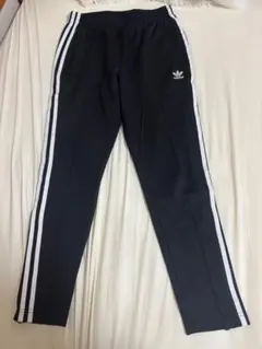 adidas originals ストライプジャージパンツ ブラック