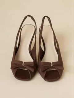Sサイズ】【激レア】❥SNIDEL プラットフォームリボンサンダル