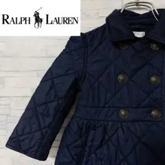 ラルフローレン キルティングコート アウター 中綿　24M ネイビー