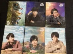 嵐　ミニクリアファイル　６種セット　嵐を旅する展覧会　嵐　ARASHI 新品