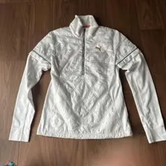 PUMA レディース ゴルフウェア 2WAY ジャケット ホワイト S
