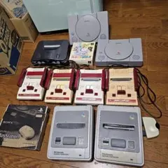 レトロゲーム機 まとめ売り ファミコン スーファミ ニンテンドー64 プレステ等