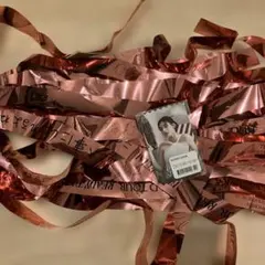 TWICE READY TO BE 銀テープセット ジヒョカード付き ピンク