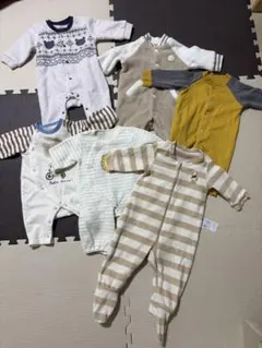 まとめ売り　カバーオール6枚セット　60〜70