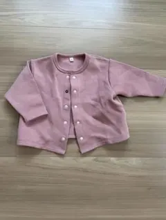 ベビー　80センチ　ピンク　カーディガン