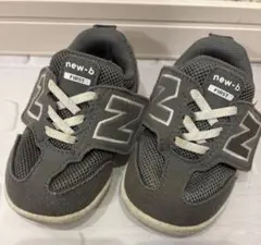 new-b FIRST ニューバランス ファーストシューズ 13cm グレー