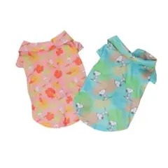 PEANUTS ピーナッツ SNOOPY スヌーピーアロハシャツ　ピンク　３号