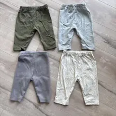ベビー 80サイズ4枚セット　7分丈