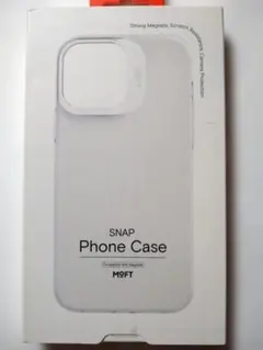 iPhone 14Plus対応 SNAPケース（クリアホワイト） MOFTのサムネイル