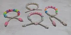 ハンドメイド　ビーズブレスレット　まとめ売り