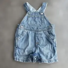 GAP デニムオーバーオール 6-12ヶ月(70センチ)
