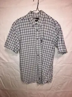 FIRST DOWN 半袖チェックシャツ L y2k archiveのサムネイル