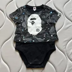 BAPE KIDS ロンパース 80 A BATHING APE BAPE KIDS Goods BABY MILO FLUFFY CAPE 2K80382003 | eBay