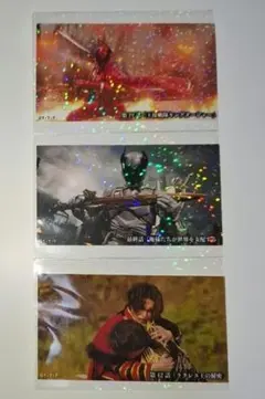 期間限定値下げ　キングオージャー　王の秘宝展　名シーンステッカー　ギラ　ラクレス