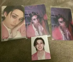 straykids DOIT バンチャン　トレカ　レンチキュラー ステッカー