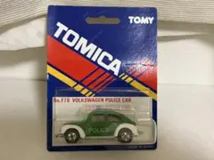 トミカ 青箱 F70 フォルクスワーゲンポリスカー VWフェア限定絶版当時