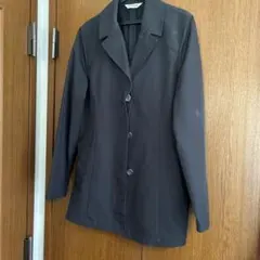 テーラードジャケット 黒 ポリエステル100%