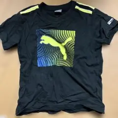 PUMA キッズ Tシャツ ブラック 130cm