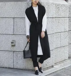 SMILE ORCHID セットアップ　(ロングシャツワンピとロングベスト)