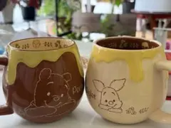 ディズニー くまのプーさん ピグレット マグカップセット