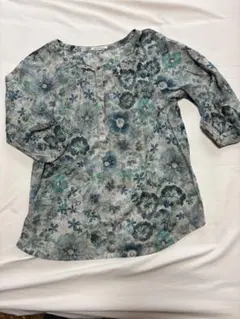 23区ブラウス シャツ Ratti シアー ウォールプリント 38 M 24ss - メルカリ