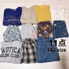 F223 11点 140サイズ まとめ売り 女の子 子供服 キッズ服