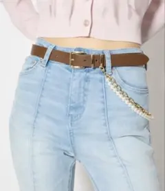 チェーン付きベルト 春服のサムネイル